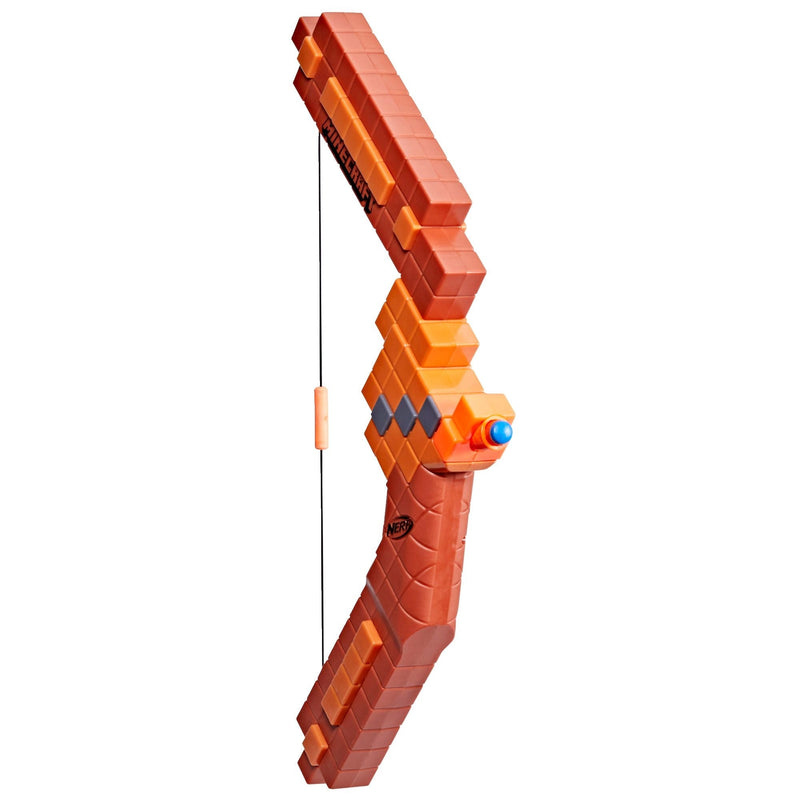 NERF Minecraft Bow Dart Blaster with Pull-Back Priming and 8 Darts C0