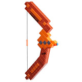 NERF Minecraft Bow Dart Blaster with Pull-Back Priming and 8 Darts