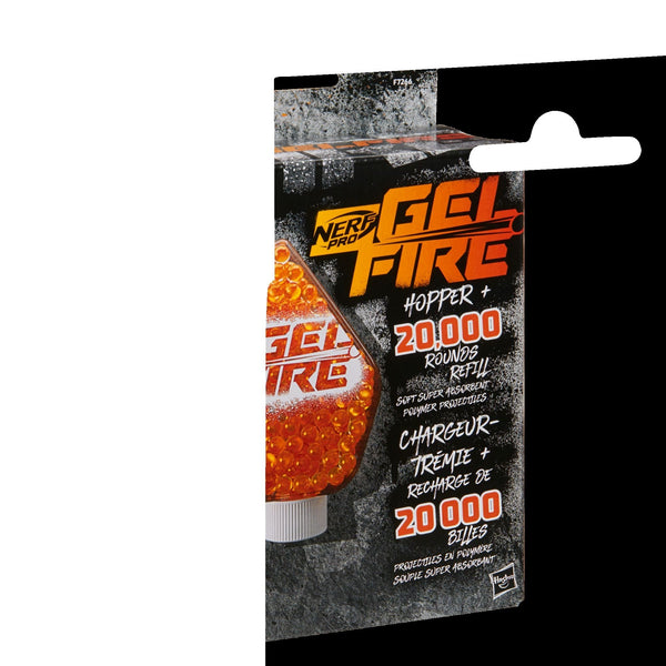 Nerf Pro Gelfire Orange Hopper+ with 20000-Round Refill I7