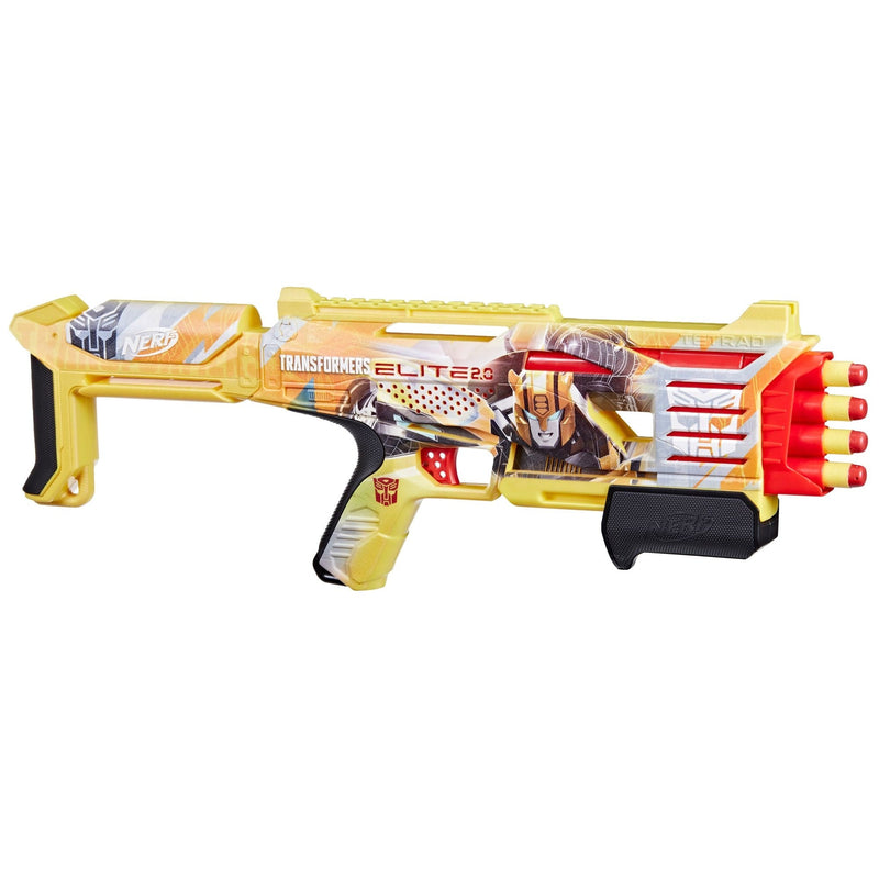 Nerf Transformers Elite 2.0 Bumblebee Blaster, Ages 8+ G7