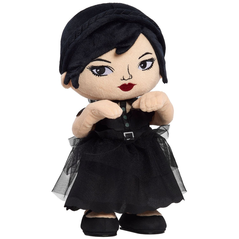 NETFLIX Wednesday Addams Dancing Plush Doll, 12.5-in U8
