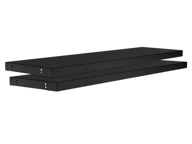NewAge Bold 3.0 Display Wall Shelf Set, 48-in, Black, 2-pk M2
