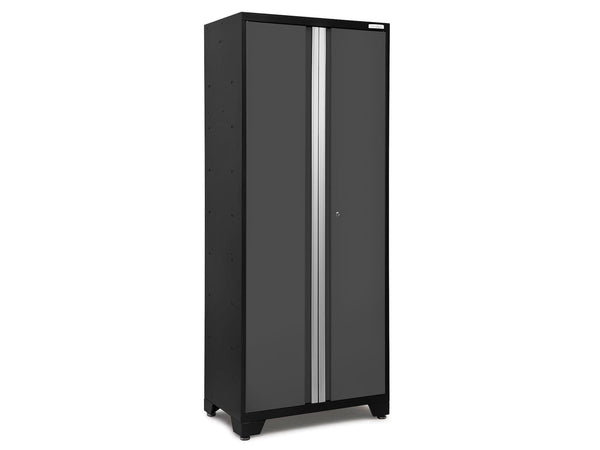 NewAge Bold 3.0 Series 24-Gauge Steel Multi-Use Locker, Fully-Welded, 800-lb Capacity, Black/Grey, 30-in M2