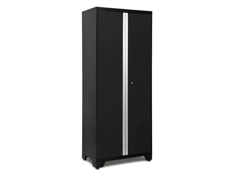 NewAge Bold Series 24-Gauge Steel RTA Storage Locker with 3 Shelves, Black, 30-in P4