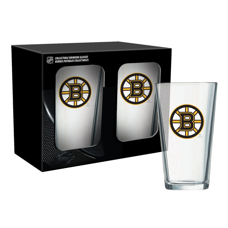 NHL Boston Bruins Mixing Glass Set, 16-oz, 2-pk U9