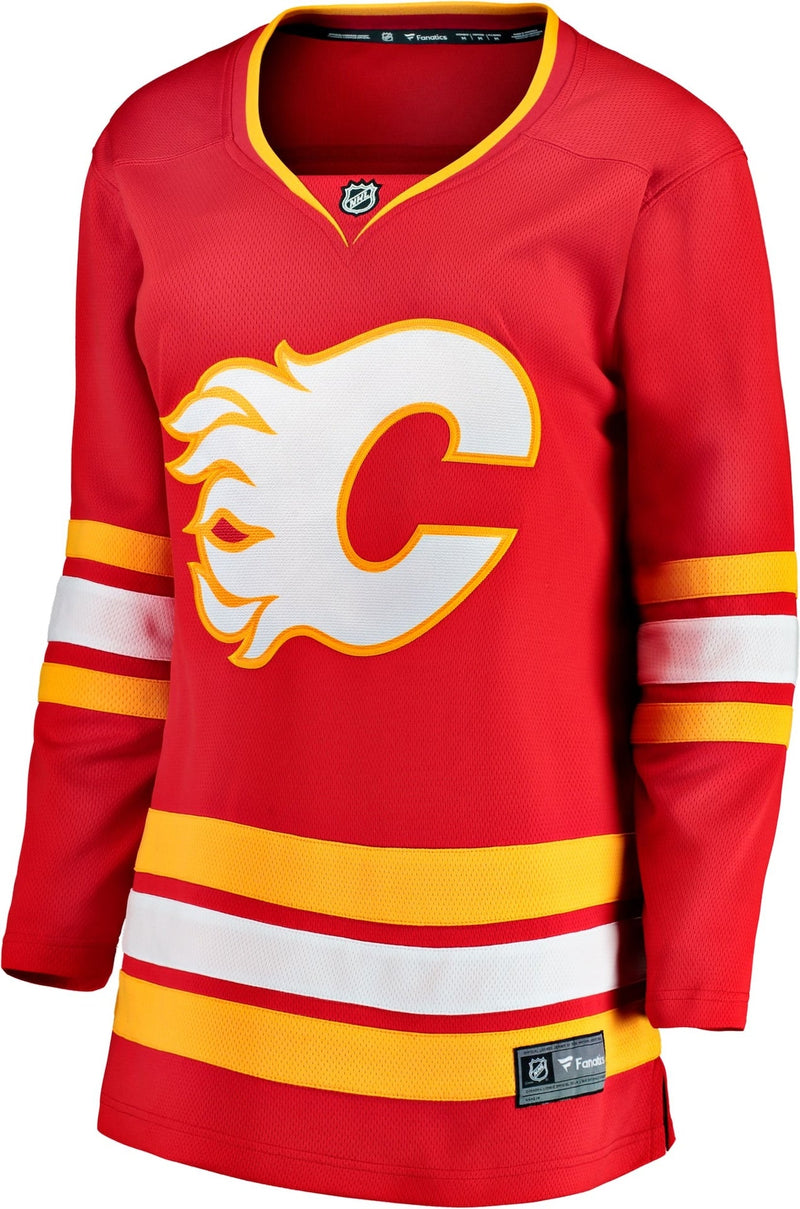 NHL Calgary Flames Breakaway Jersey, Women, Assorted Sizes R7
