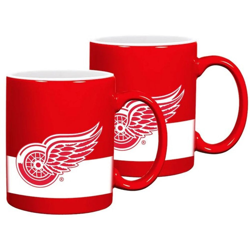 NHL Detroit Red Wings Ceramic Mug, 11-oz, 2-pk E3