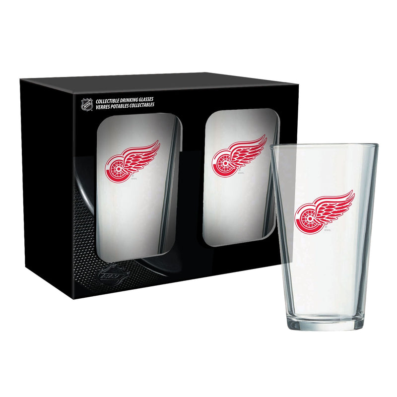 NHL Detroit Red Wings Mixing Glass Set, 16-oz, 2-pk Z3