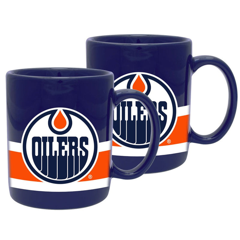 NHL Edmonton Oilers Ceramic Mug, 11-oz, 2-pk H9