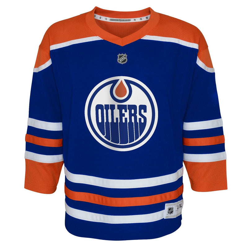 NHL Edmonton Oilers Replica Jersey, Youth, Assorted Sizes D6