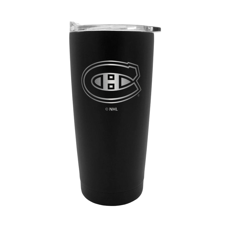 NHL Montreal Canadiens Executive Stainless Steel Insulated Travel Tumbler, Black, 20-oz F8