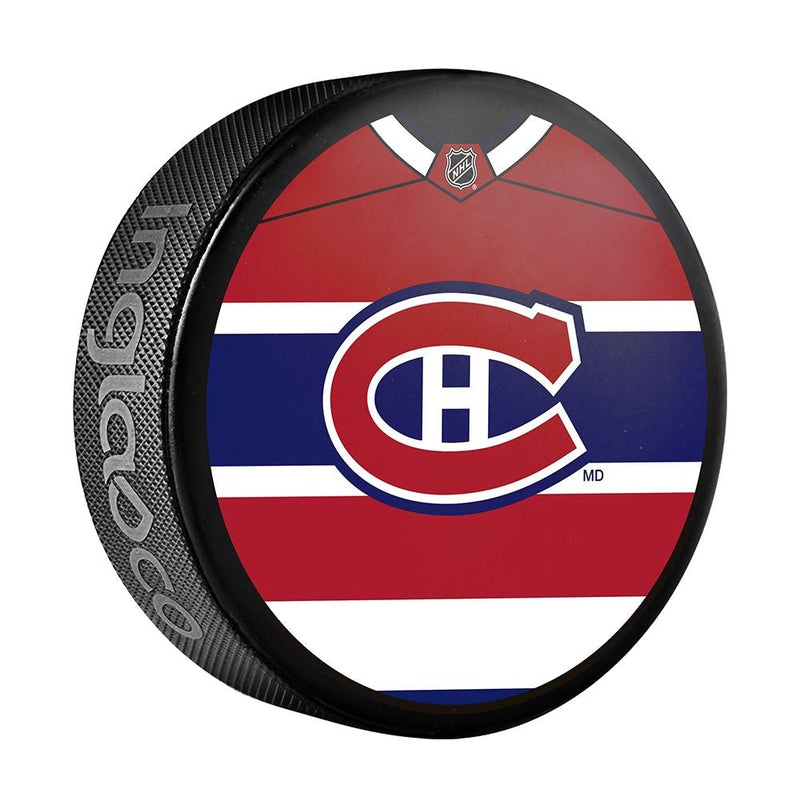 NHL Montreal Canadiens Souvenir Hockey Puck, 6-oz X3