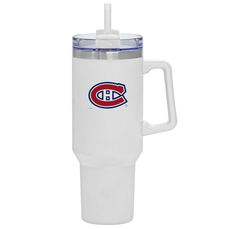 NHL Montreal Canadiens Travel Mug with Straw and Handle, 40-oz V1