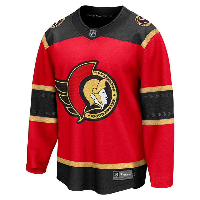NHL Ottawa Senators 2025 Adult Standard Alternate Breakaway Jersey, Various Sizes K4