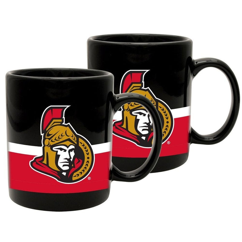 NHL Ottawa Senators Ceramic Mug, 11-oz, 2-pk W2