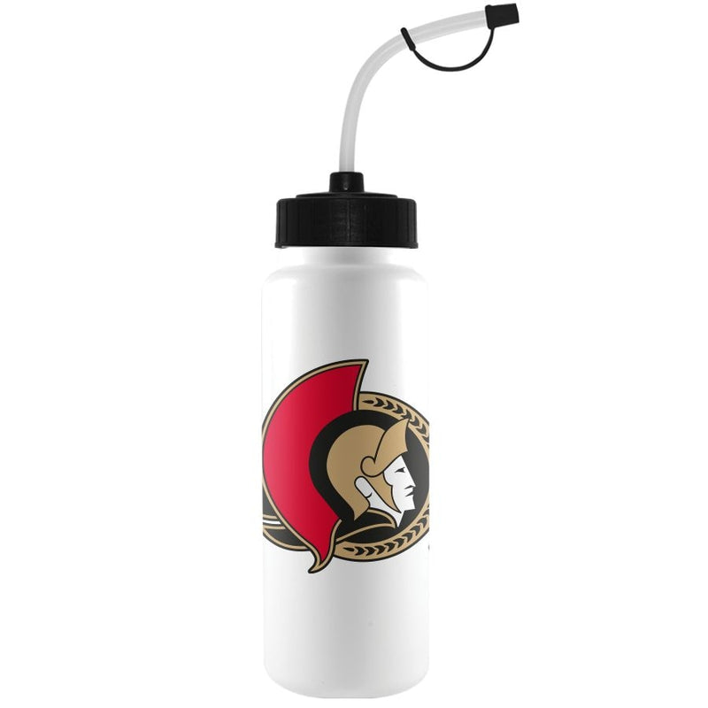 NHL Ottawa Senators Officially Licensed Hockey Water Bottle, 1-L Y3