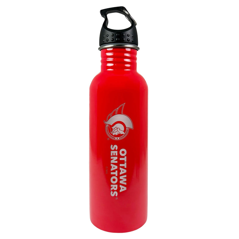 NHL Ottawa Senators Stainless Steel Water Bottle, 25-oz N0