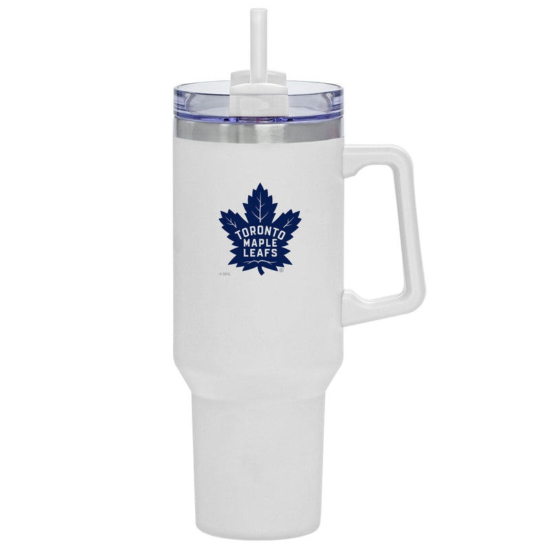 NHL Toronto Maple Leafs Travel Mug with Straw and Handle, 40-oz R4