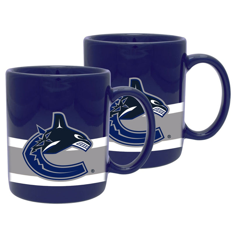 NHL Vancouver Canucks Ceramic Mug, 11-oz, 2-pk Z0