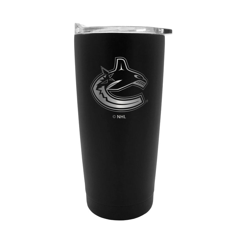 NHL Vancouver Canucks Executive Stainless Steel Insulated Travel Tumbler, Black, 20-oz Y2