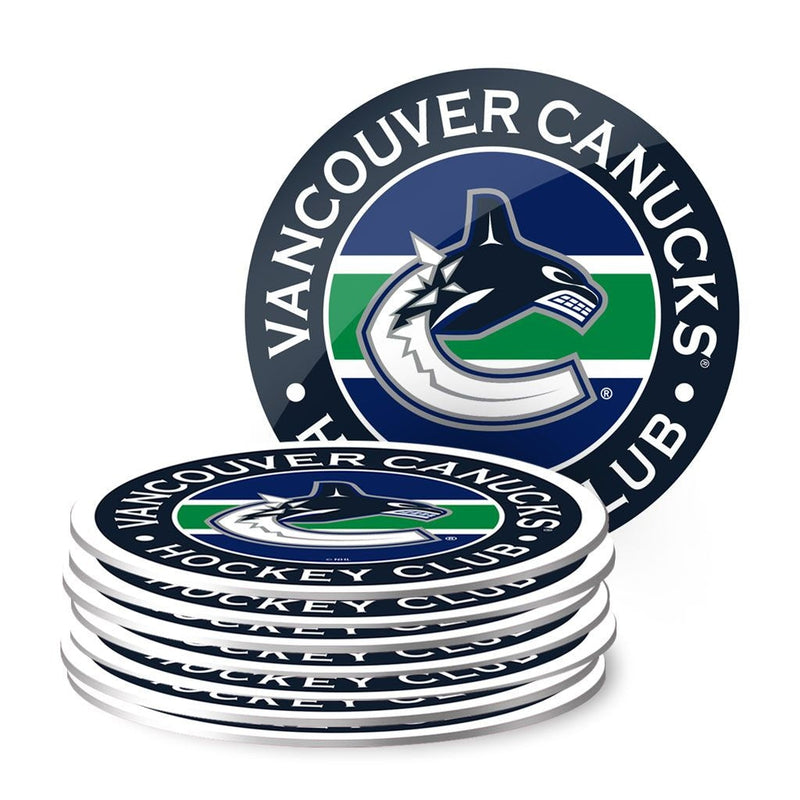 NHL Vancouver Canucks Hockey Coaster Set, 8-pk S8