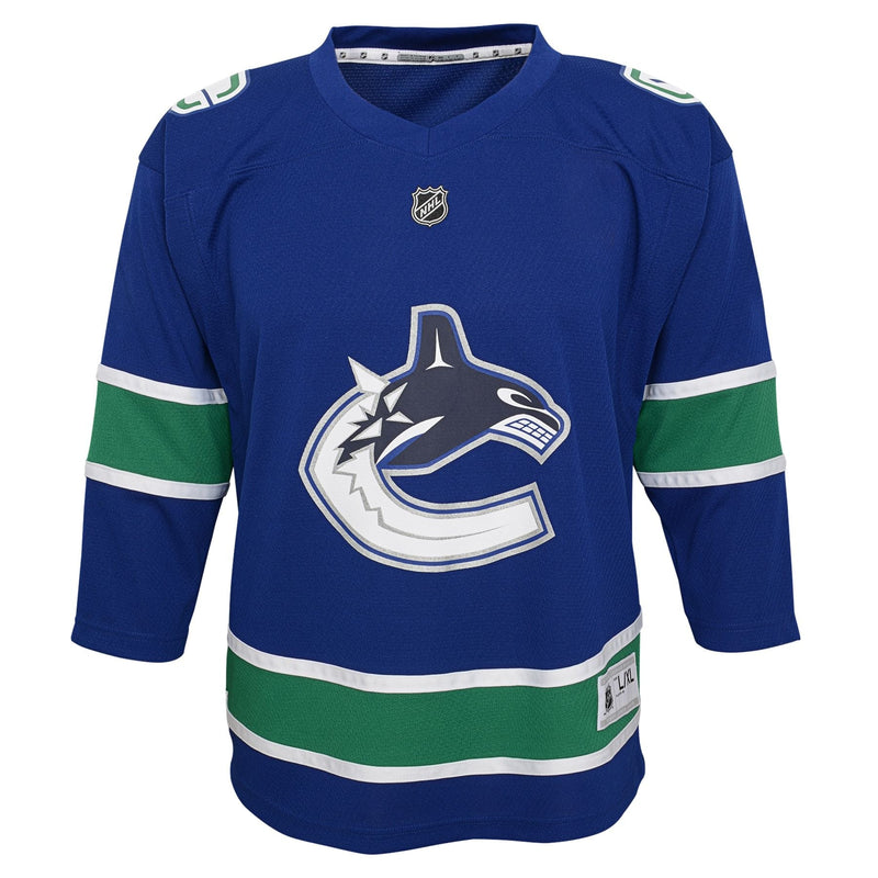 NHL Vancouver Canucks Replica Jersey, Child, Size 5/6 H5