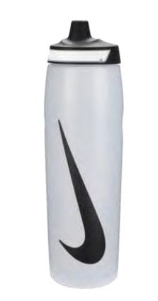 Nike Refuel Squeeze Water Bottle, BPA Free, 32-oz, Clear/Black B7