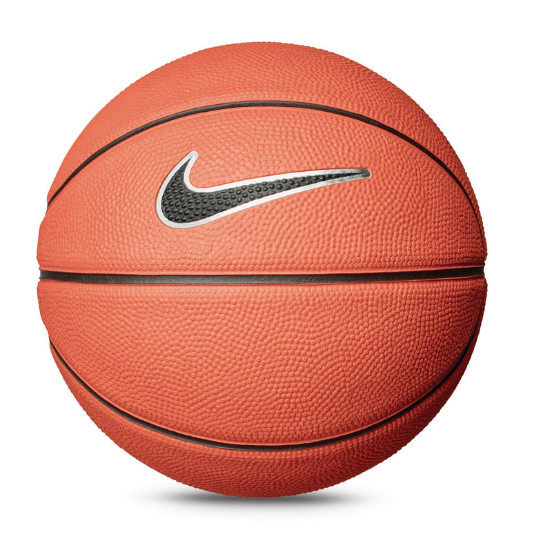 Nike Skills Mini Kids' Indoor/Outdoor Rubber Basketball, Size 3 (22.5-in), Amber/Black/White L9