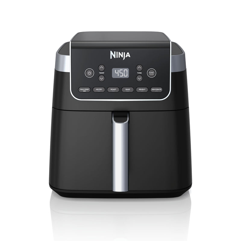 Ninja Pro XL 6-in-1 Air Fryer with Non-Stick Basket & Recipe Book, 6.5-qt M8