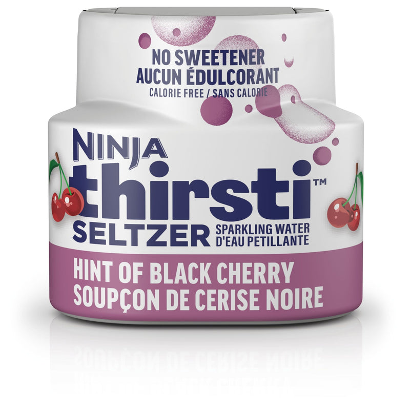 Ninja Thirsti SELTZER Black Cherry Flavoured Water Drops U4