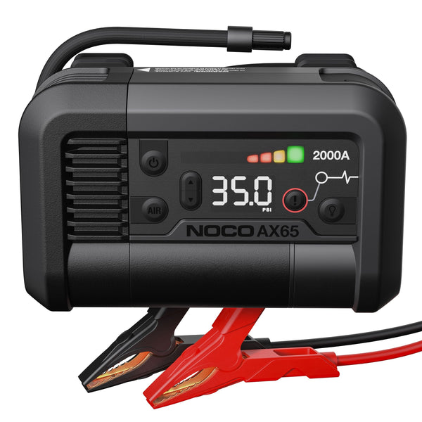 NOCO AX65 Boost Air Booster Pack/Jump Starter with Air Compressor, 2000-Amp, 12V Y8