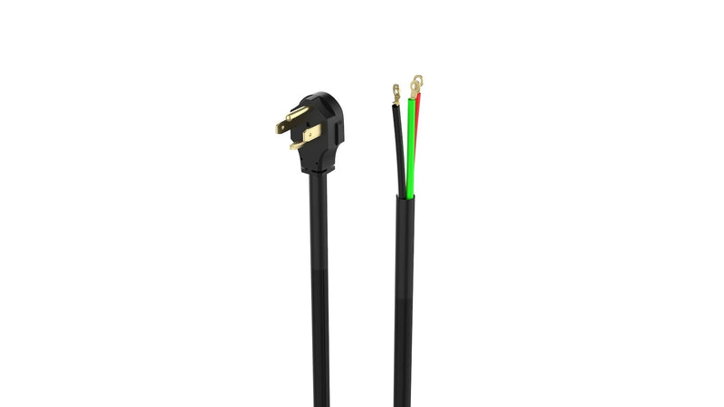 NOMA 4-ft 10-in 30-Amp 4-Wire Dryer Power Cord, Black L3