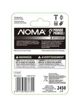 Noma CR2450 Lithium Battery, Long-Lasting Power, 4-pc