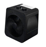 NOMA Portable 2-In-1 Personal Heater & Fan, 1500W, Black