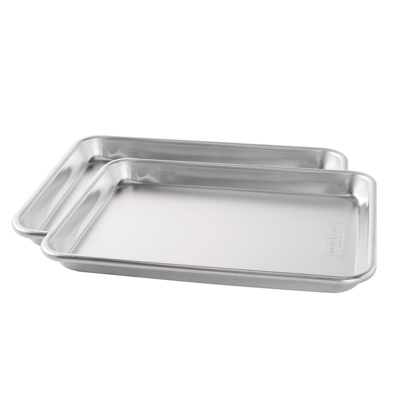 Nordic Ware Naturals Baker's Aluminum Quarter Sheet, 2-pc U2