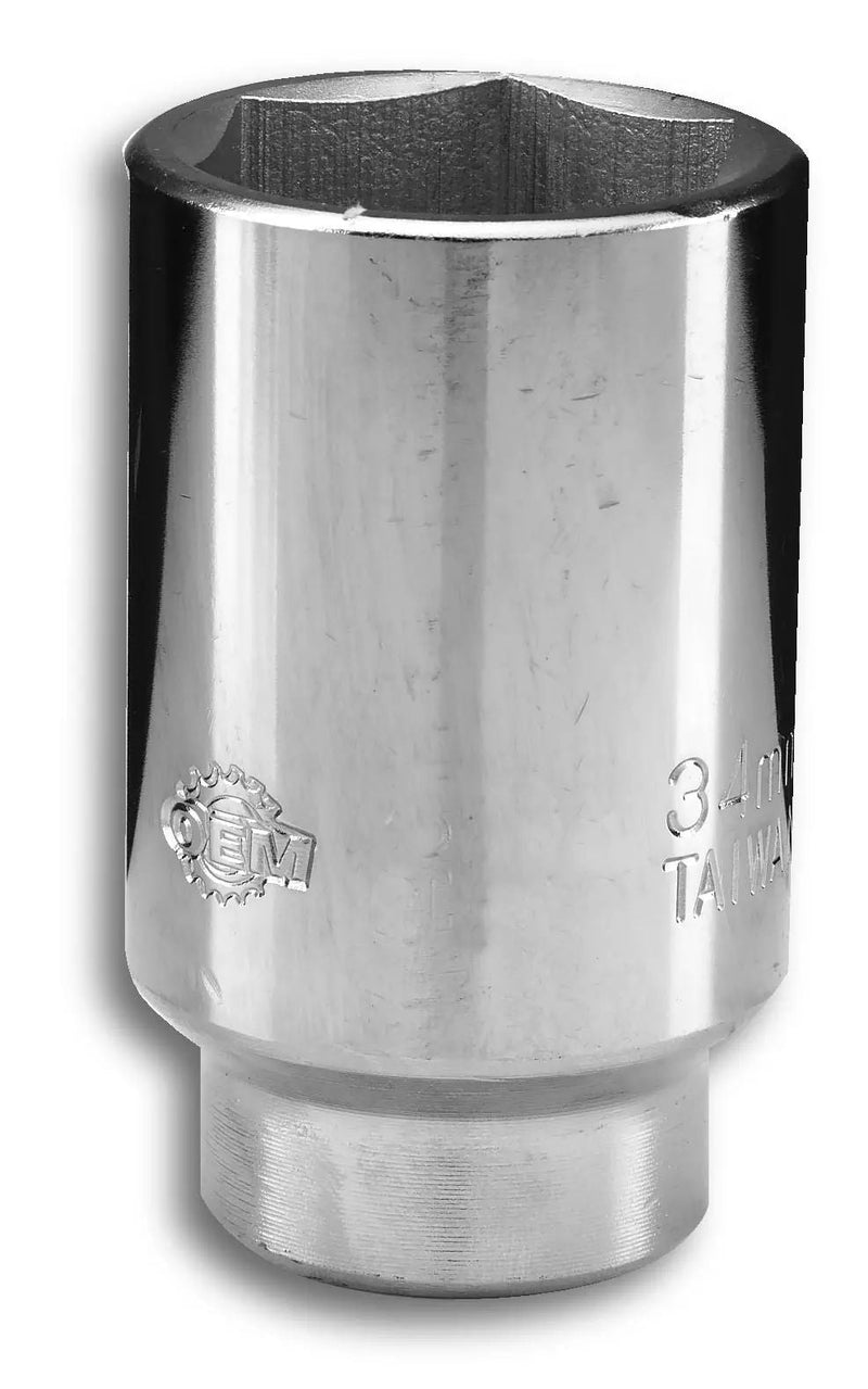 OEMTOOLS 1/2-in Drive Axle Nut Socket, 34-mm, 44205 H7