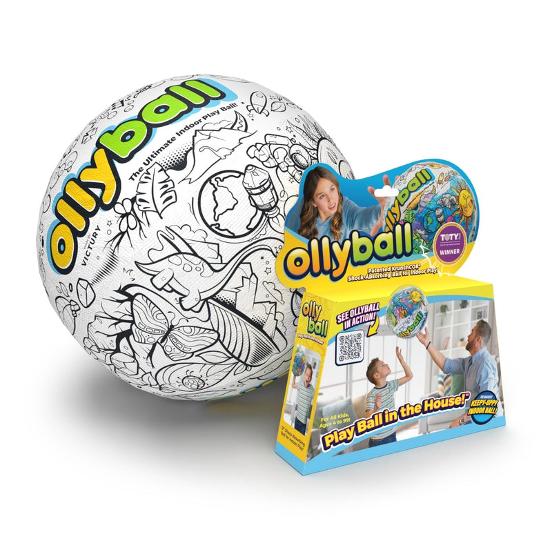 Ollyball Classic Shock-Absorbing Indoor Sports Ball H2
