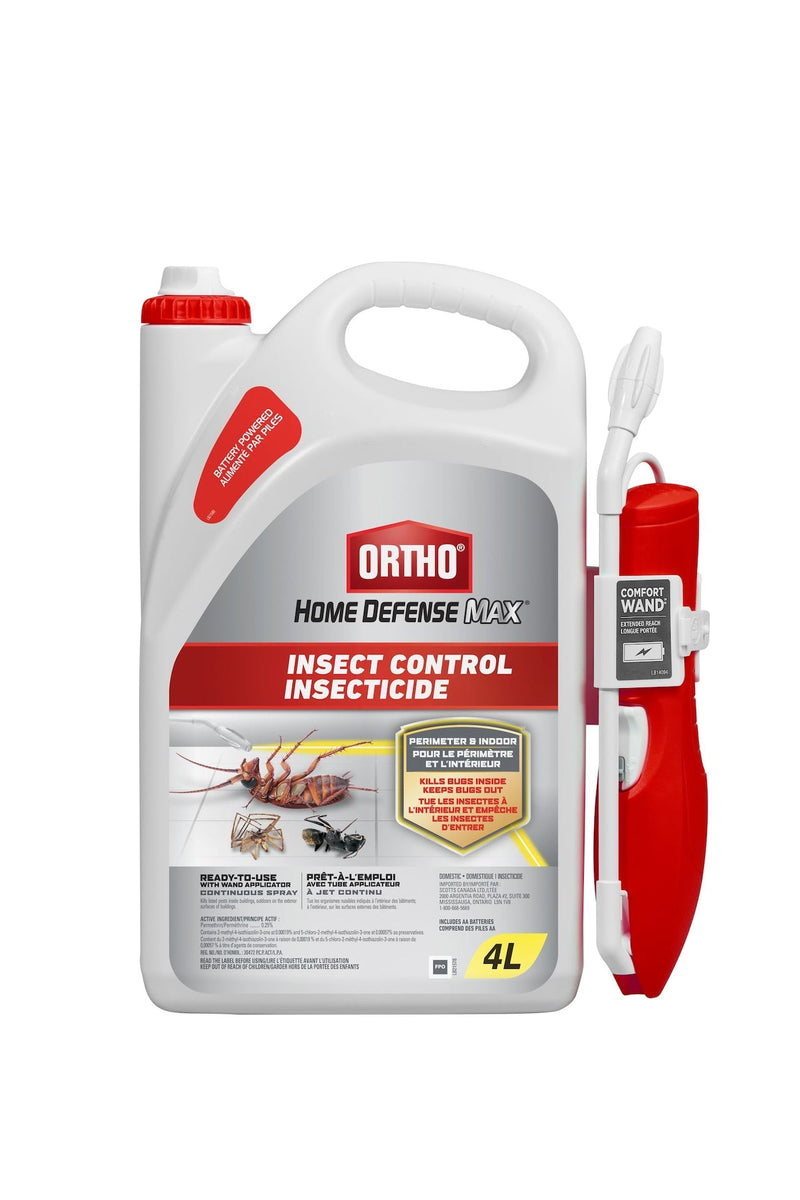Ortho Home Defense MAX Perimeter & Indoor Liquid Ready-to-Use Insect Control, Insecticide, 4-L I6