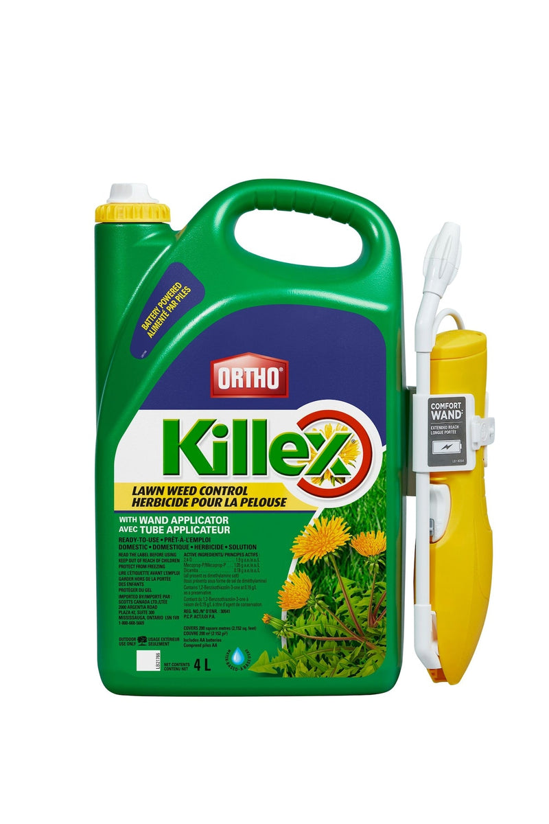 Ortho Killex Lawn Weed Control with Wand, 4-L V4