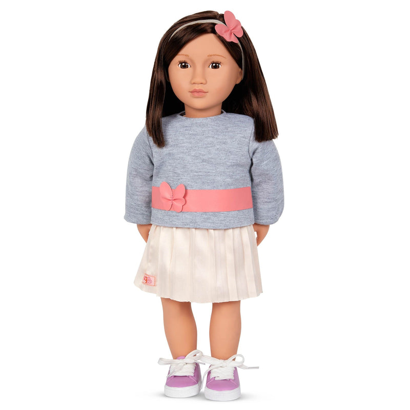 Our Generation Basic Fashion Doll for Ages 3+, Mei, 18-in A9