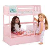 Our Generation Toy Bunk Bed Playset with Accessories for Ages 3+
