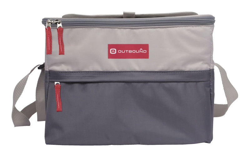 Outbound 12-Can Soft Cooler With Hard Liner, Grey X9