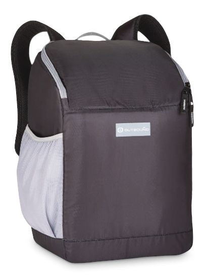 Outbound Backpack Soft Cooler, 18-Can, Black G1