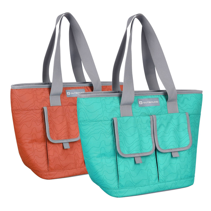 Outbound Beach Tote Insulated Soft Cooler, 24-Can H8
