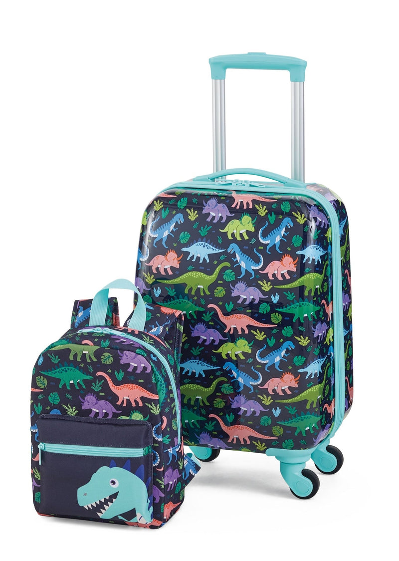 Outbound Kids Dino Hardside Luggage, 2-pc O3