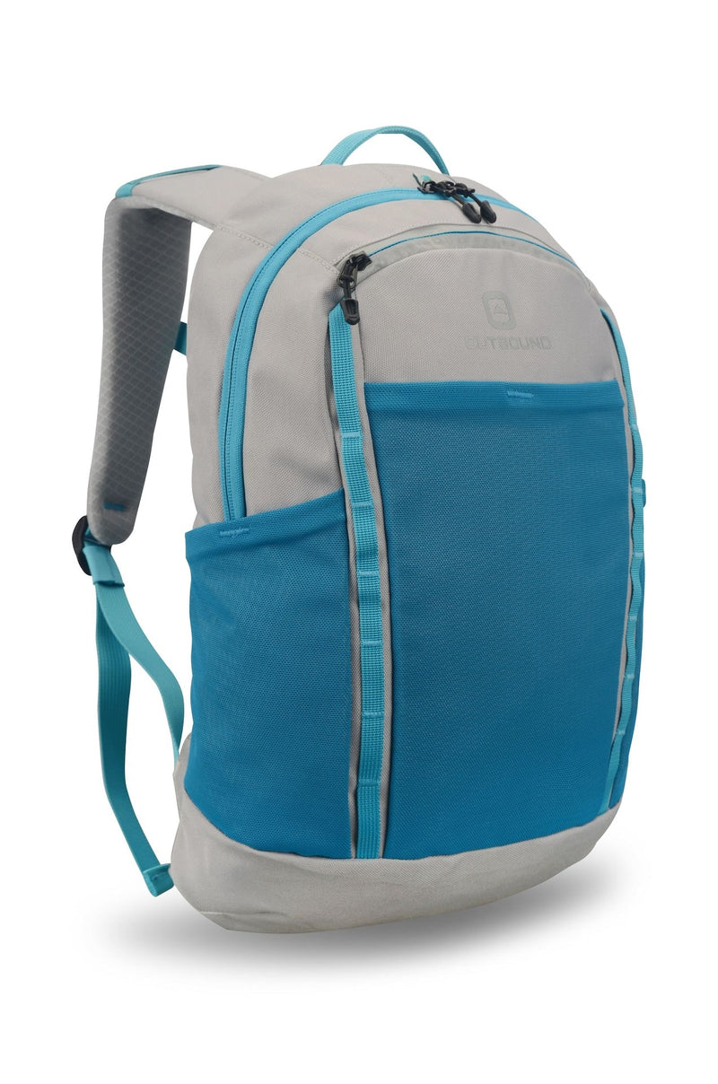 Outbound Water-Repellent Kids Hiking Backpack, Blue E8