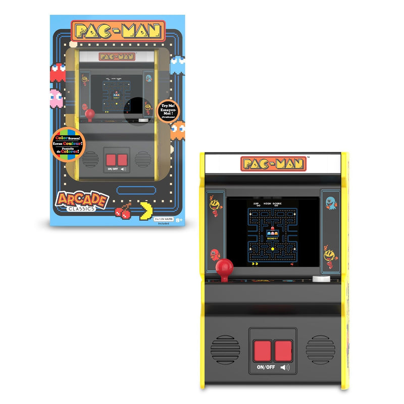 Pac-Man Mini Handheld Classic Arcade Game For Kids, Ages 8+ Q6