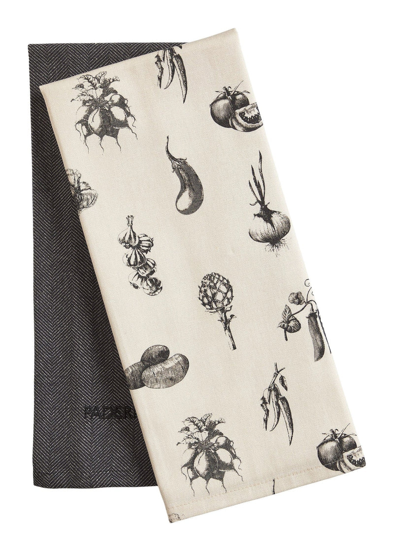 PADERNO All-Purpose Cotton Kitchen Towels, Grey, 2-pk L4