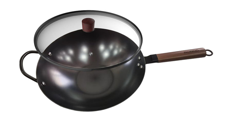 Paderno Carbon Steel Wok W6