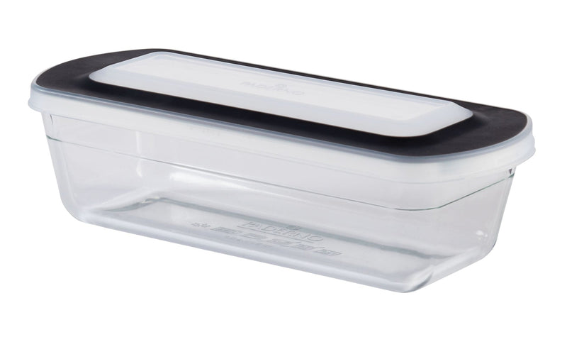 PADERNO Glass Loaf Pan with Lid, 1.5L K8